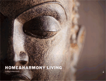Tablet Screenshot of homeandharmony.com